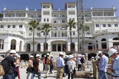 El edificio fue bautizado en 1926 como hotel Pr&iacute;ncipe de Asturias.