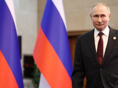 El presidente de Rusia, Vladimir Putin, este viernes. 
