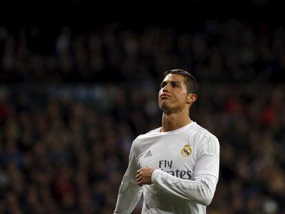 Cristiano Ronaldo, tras la enésima ocasión fallada ante el Deportivo.