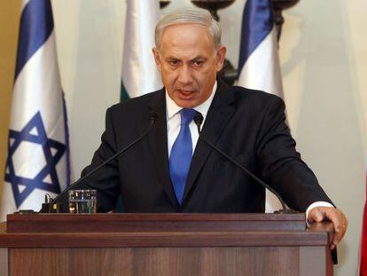 El primer ministro israel&iacute;, Benjam&iacute;n Netanyahu, en Jerusal&eacute;n el martes.