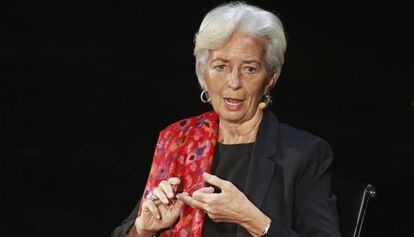 Christine Lagarde, directora gerente del FMI. 