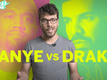 A quién prefieres, ¿Drake o Kanye West?