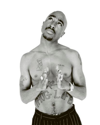         ----PIEFOTO---- Tupac, portrayed in 1993. 