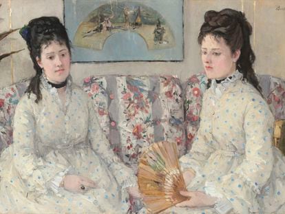 'Las hermanas' (1869), de Berthe Morisot.