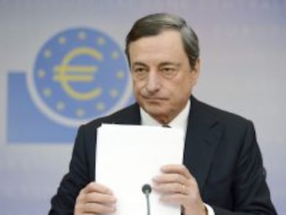 El presidente del Banco Central Europeo (BCE), Mario Draghi.