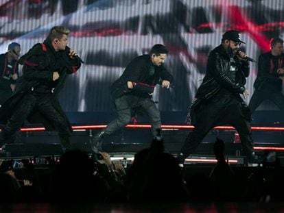 Concert de Backstreet Boys al Palau Sant Jordi de Barcelona.