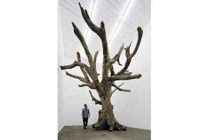 Escultura del chino Ai Weiwei en la Fundación Sammlung Boros.