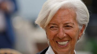 hristine Lagarde, presidenta del BCE.