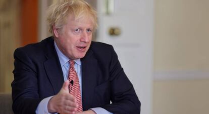 El primer ministro británico, Boris Johnson