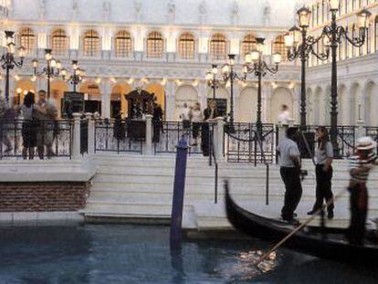 Casino y hotel Venetian de Las Vegas, donde supuestamente se hicieron las transacciones investigadas. 
