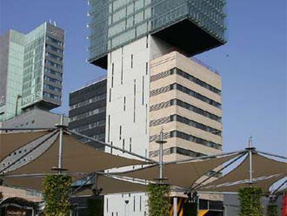 Edificio propuesto para la sede de la CMT en Barcelona.