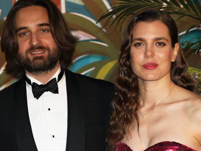 Dimitri Rassam y Carlota Casiraghi, el pasado marzo en el Baile de la Rosa.