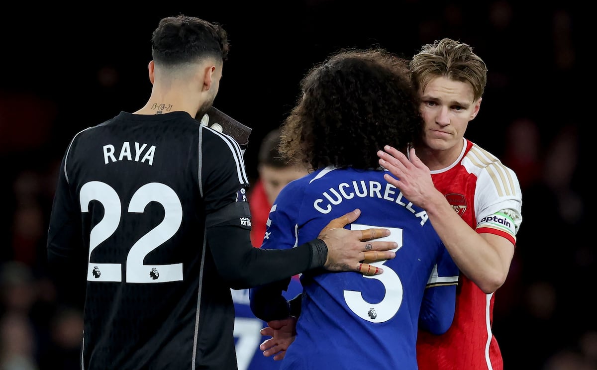 Trossard y Odegaard elevan al Arsenal en la demolición del Chelsea | Fútbol | Deportes
