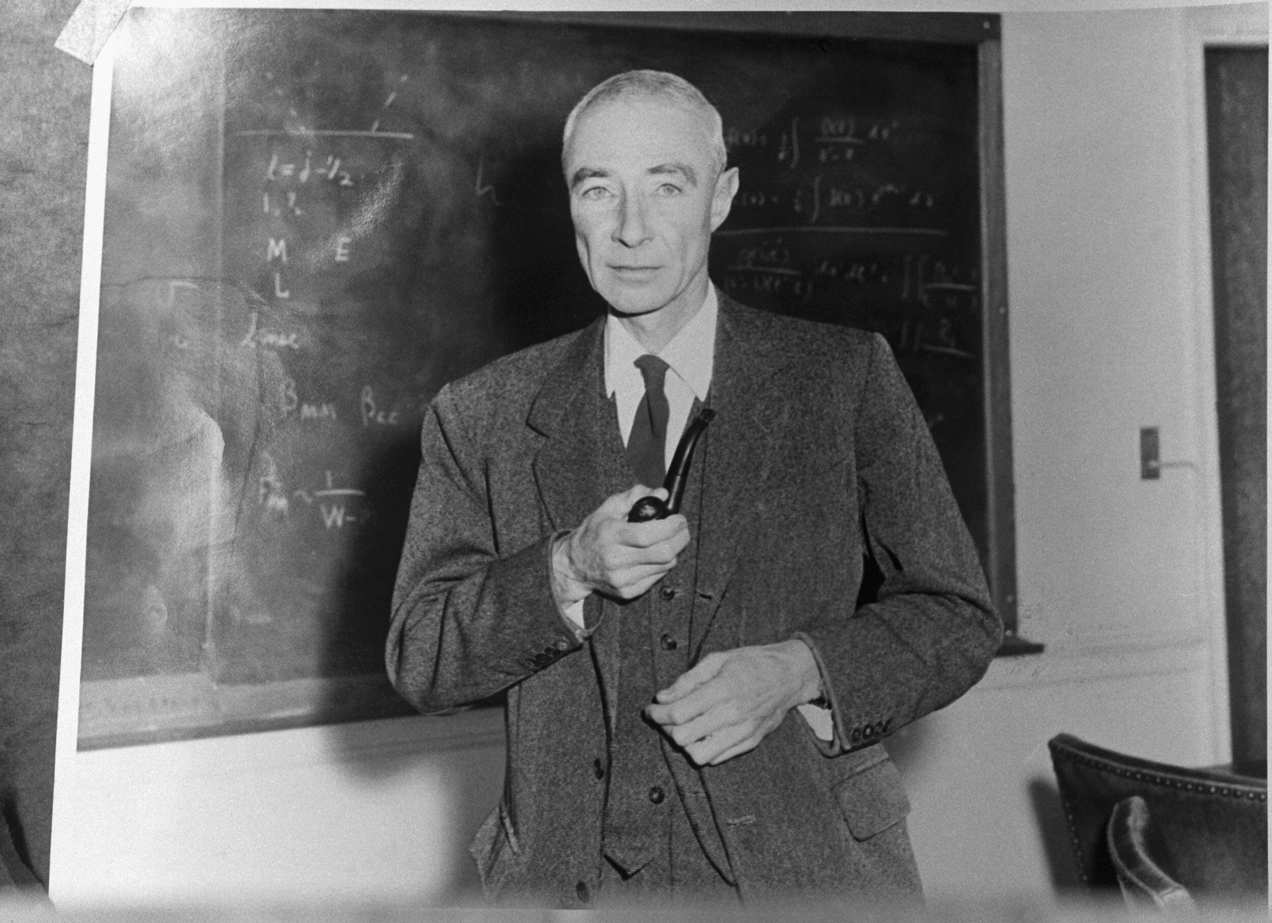 Robert Oppenheimer, al final de su vida, en los años sesenta.