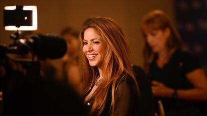 Shakira en un evento en Londres, el pasado mes de mayo.
