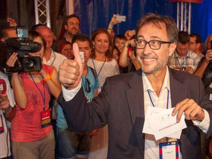 Benedito, en las elecciones de 2015.