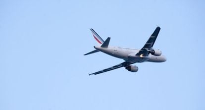 Un Airbus SAS 320 de Air France el pasado 17 de febrero.