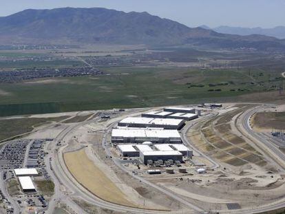 Centro de datos de la NSA, en Utah.