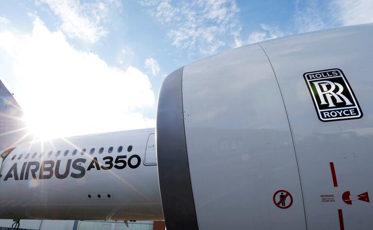 Un Airbus A350.