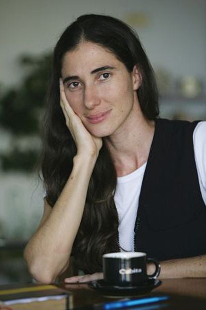 La colaboradora de EL PAÍS en Cuba Yoani Sánchez.