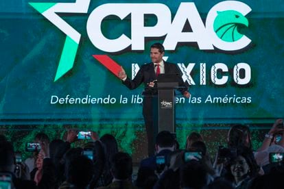 El presidente de la CPAC, Eduardo Verástegui. 