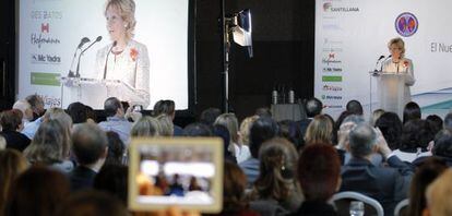 Aguirre, en su intervención en el IX Congreso Mundial de Educación de Acade.