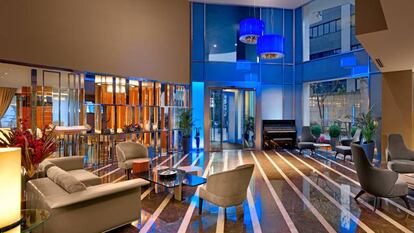 Vestíbulo del nuevo hotel Occidental en Ankara (Turquía)