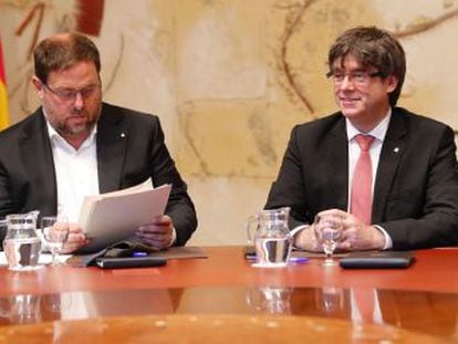 Puigdemont anuncia per a l’1 d’octubre el referèndum sobre la independència