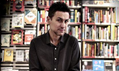 Rodrigo Cortés en la librería Ocho y medio.