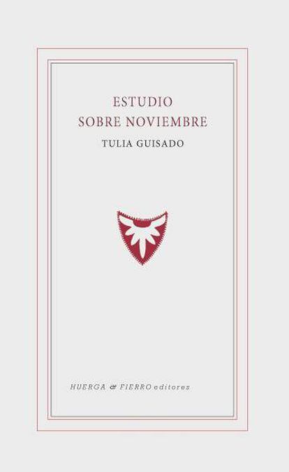 Portada de 'Estudio sobre noviembre'.