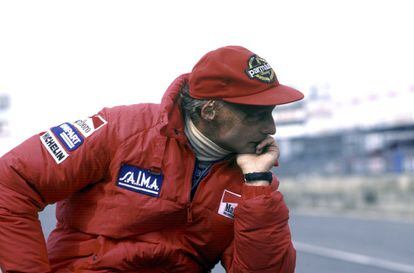Niki Lauda, fotografiado en los años setenta.