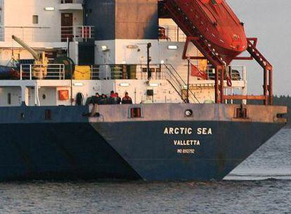 Foto del 'Arctic Sea' tomada en diciembre del año pasado