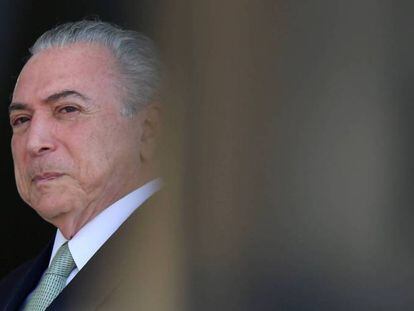 El presidente de Brasil, Michel Temer