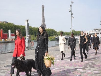 Desfile de Chanel en la semana de la alta costura de París, el 4 de julio de 2023.