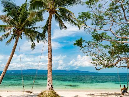 Una de las playas de Koh Phangan, en Tailandia.