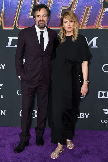 Mark Ruffalo y su mujer, la actriz Sunrise Coigney.