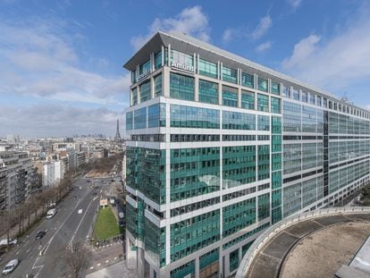 El nuevo edificio de oficinas de Colonial en París, en una imagen difundida por la compañía.