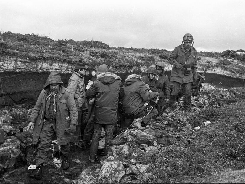 Las Fotos Recuperadas De La Guerra De Malvinas A Los 40 Años Del Final Del Conflicto Mudo