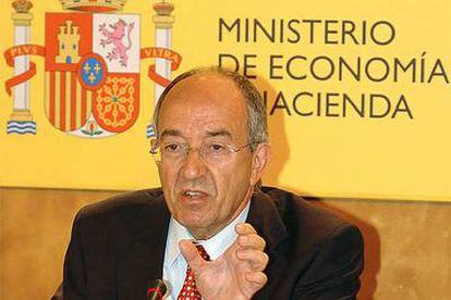 Miguel Ángel Fernández Ordóñez, secretario de Estado de Hacienda.