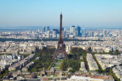 La Torre Eiffel, en París.