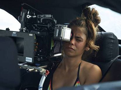 Lucía Alemany, en el rodaje de 'La inocencia'. En vídeo, el tráiler de la película.