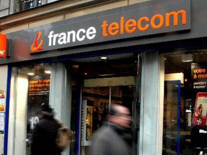 Una tienda de France Telecom en 2009.