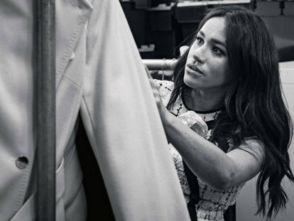 Meghan Markle, durante su trabajo como editora de 'Vogue'.