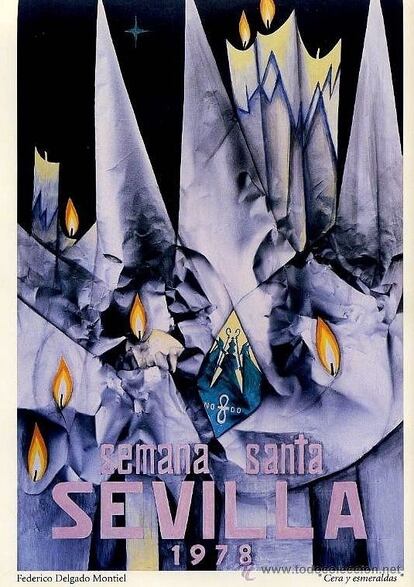 Cartel de la Semana Santa de Sevilla de 1978 al que se calificó de "irreverente".