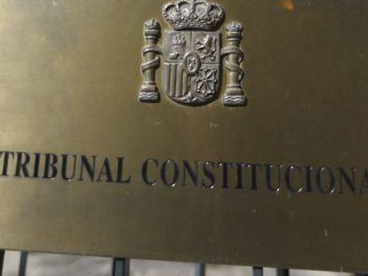 Sede del Tribunal Constitucional en Madrid. 