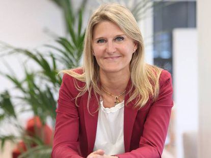 Marie France Tschudin, presidenta global de Medicamentos Innovadores y directora comercial global de Novartis.