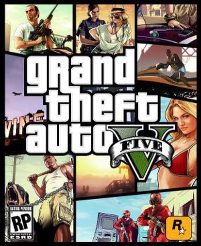 Portada de GTA V.