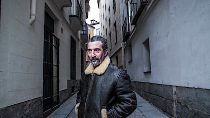 Luis Zahera, el martes en el madrileño café del Nuncio.
