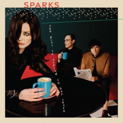 Portada de 'The Girl Is Crying in Her Latte', Sparks (Island / Universal).