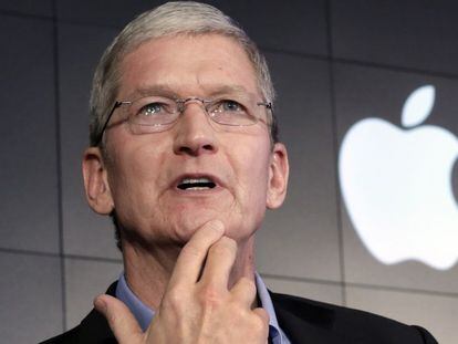 Tim Cook, consejero delegado de Apple, el pasado mes de abril.